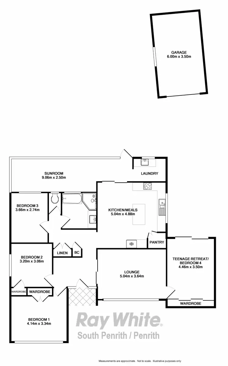 Floorplan of Homely house listing, 49 Hilliger Road, South Penrith NSW 2750