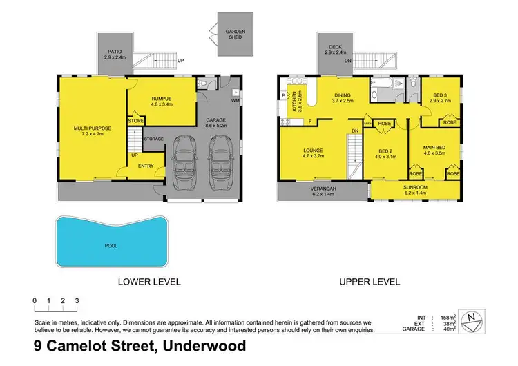 Floorplan of Homely house listing, 9 Camelot Street, Underwood QLD 4119