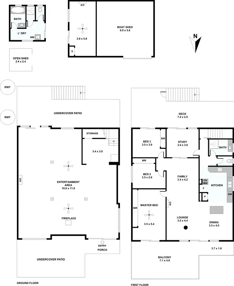 Floorplan of Homely house listing, 85 Hosking Road, Tiddy Widdy Beach SA 5571