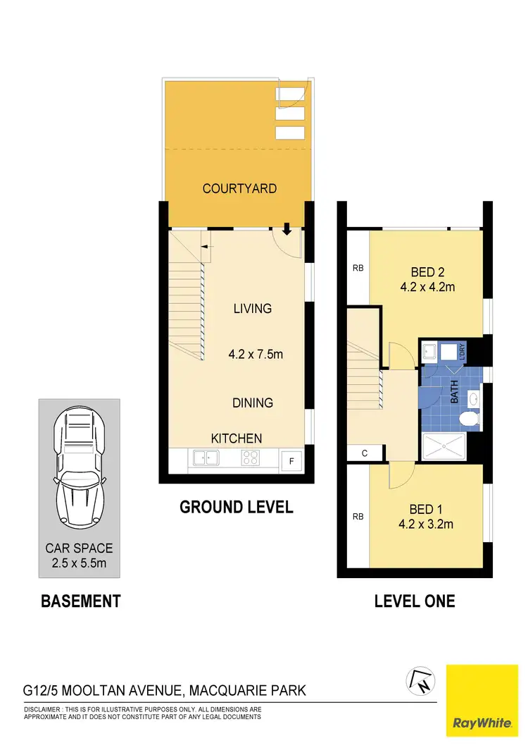 Floorplan of Homely unit listing, G12/05 Mooltan Avenue, Macquarie Park NSW 2113