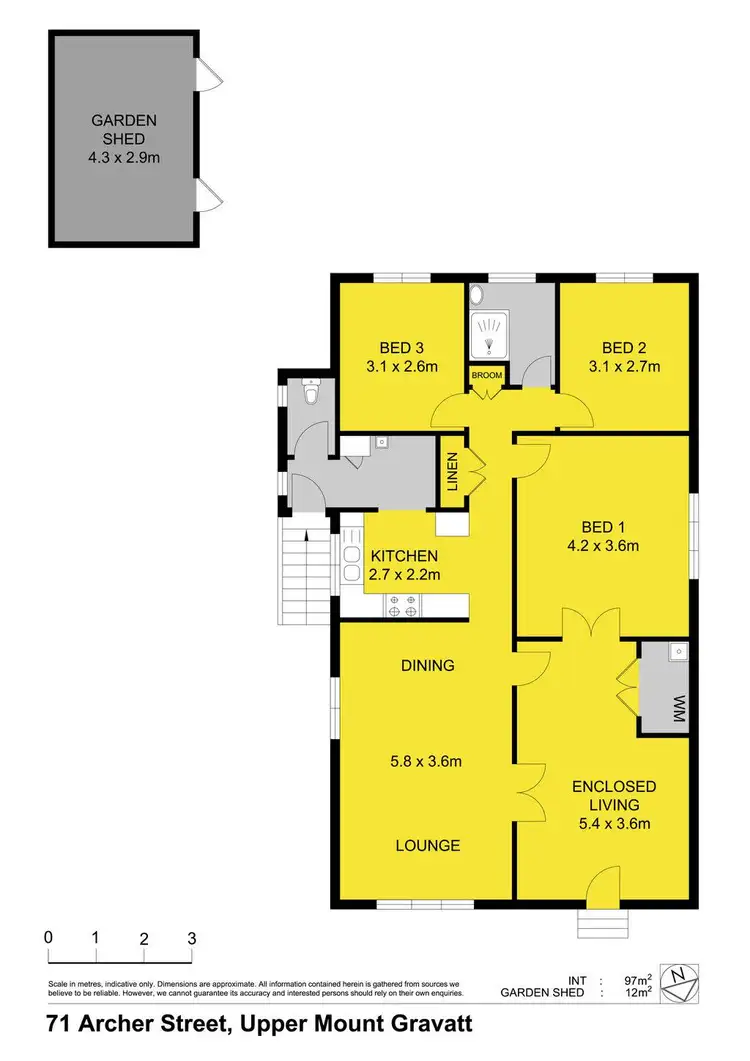 Floorplan of Homely house listing, 71 Archer Street, Upper Mount Gravatt QLD 4122