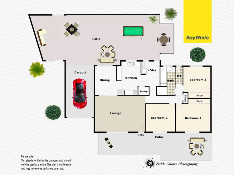Floorplan of Homely house listing, 5 Claret Court, Kingston QLD 4114