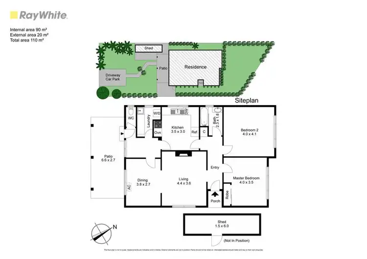 Floorplan of Homely house listing, 92 Haughton Road, Oakleigh VIC 3166