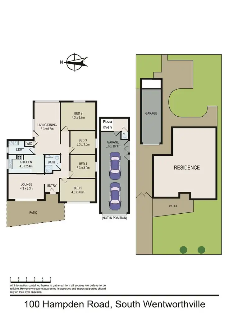 Floorplan of Homely house listing, 100 Hampden Road, South Wentworthville NSW 2145
