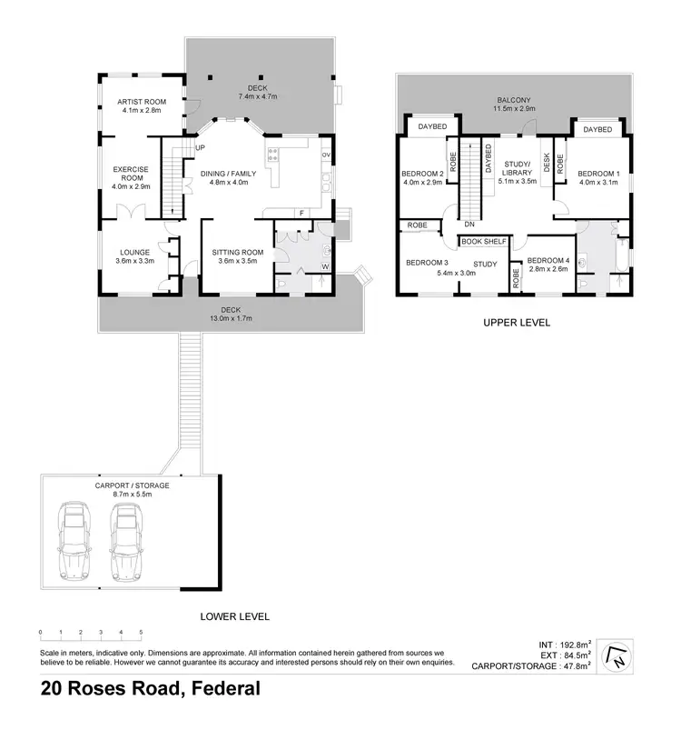 Floorplan of Homely house listing, 20 Roses Road, Federal NSW 2480