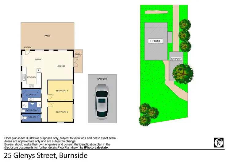 Floorplan of Homely house listing, 25 Glenys Street, Burnside QLD 4560