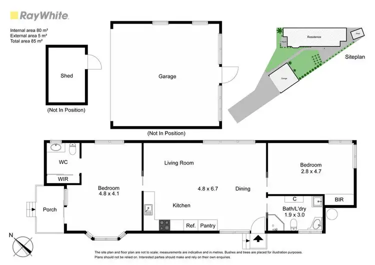 Floorplan of Homely unit listing, 2/2 Parer Street, Oakleigh VIC 3166
