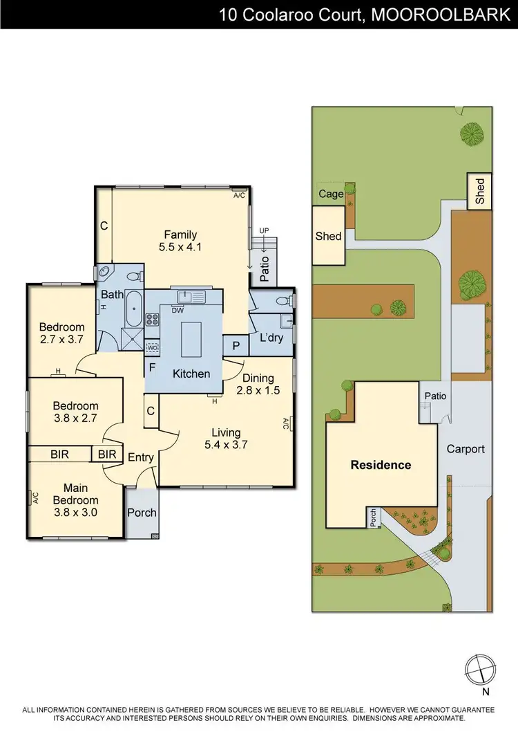 Floorplan of Homely house listing, 10 Coolaroo Court, Mooroolbark VIC 3138
