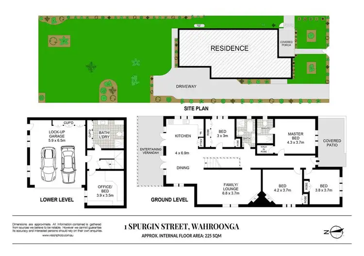 Floorplan of Homely house listing, 1 Spurgin Street, Wahroonga NSW 2076