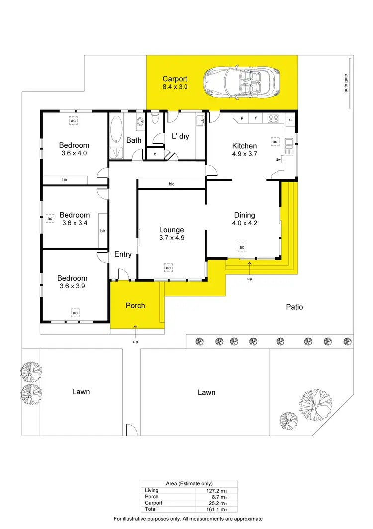 Floorplan of Homely house listing, 2 Prior Avenue, Seaton SA 5023