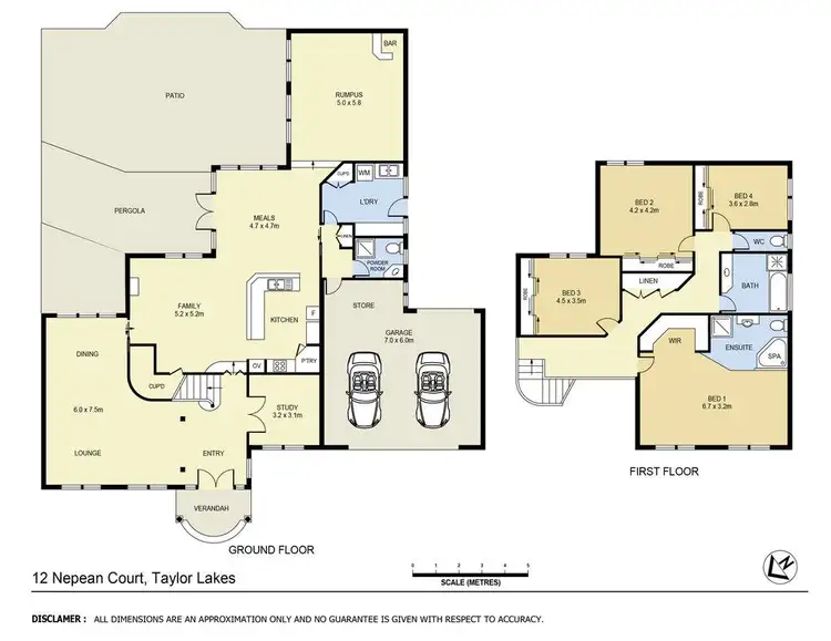 Floorplan of Homely house listing, 12 Nepean Court, Taylors Lakes VIC 3038