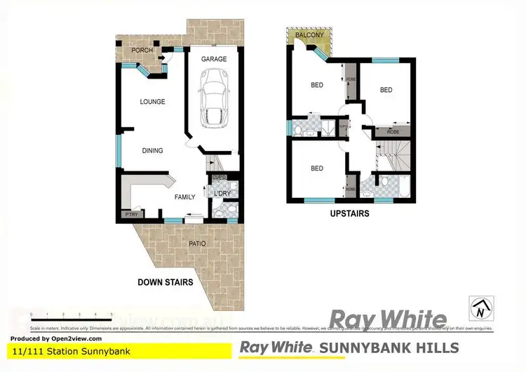 Floorplan of Homely townhouse listing, 11/111 Station Road, Sunnybank QLD 4109
