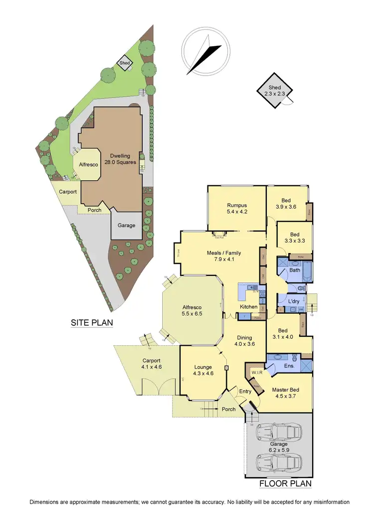 Floorplan of Homely house listing, 7 Liddamore Court, Rowville VIC 3178