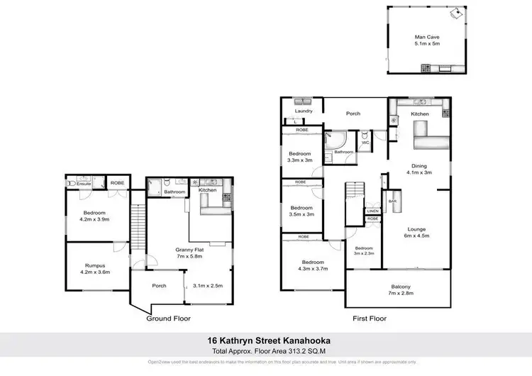 Floorplan of Homely house listing, 16 Kathryn Street, Kanahooka NSW 2530