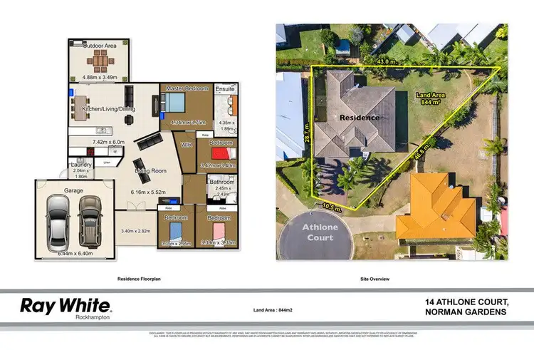 Floorplan of Homely house listing, 14 Athlone Court, Norman Gardens QLD 4701