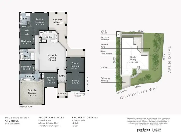 Floorplan of Homely house listing, 39 Arun Drive, Arundel QLD 4214