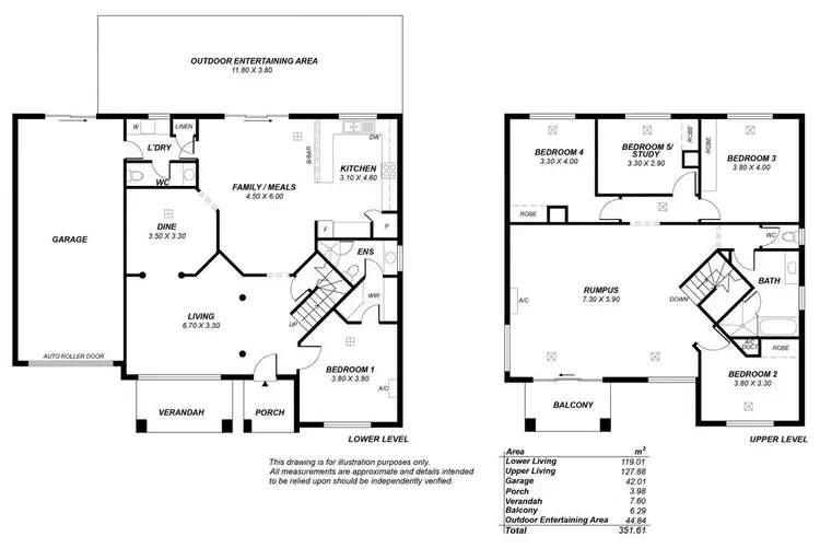 Floorplan of Homely house listing, 8 Seaview Avenue, Hallett Cove SA 5158