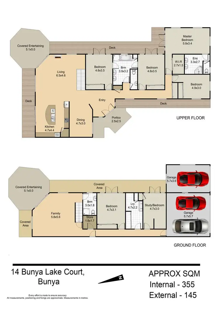 Floorplan of Homely house listing, 14 Bunya Lake Court, Bunya QLD 4055
