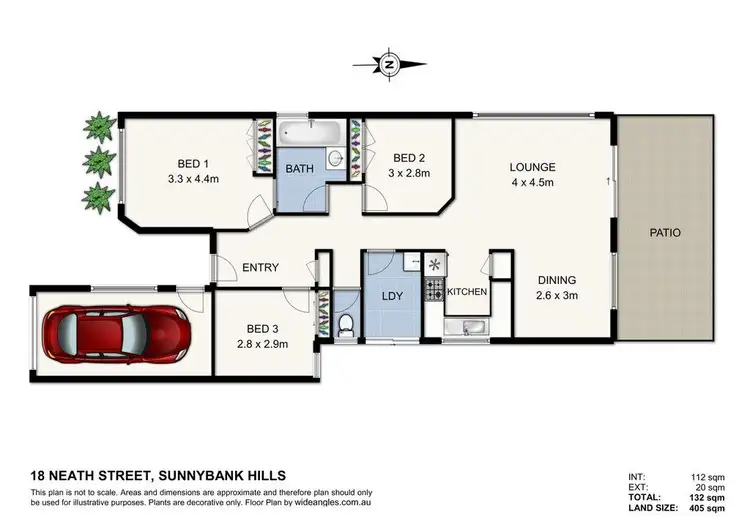 Floorplan of Homely house listing, 18 Neath Street, Sunnybank Hills QLD 4109