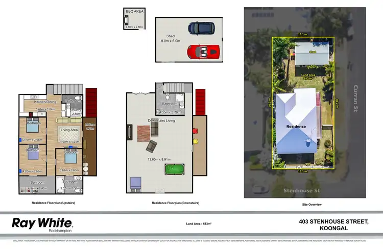 Floorplan of Homely house listing, 403 Stenhouse Street, Koongal QLD 4701