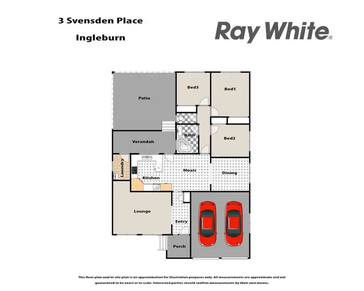 Floorplan of Homely house listing, 3 Svensden Place, Ingleburn NSW 2565