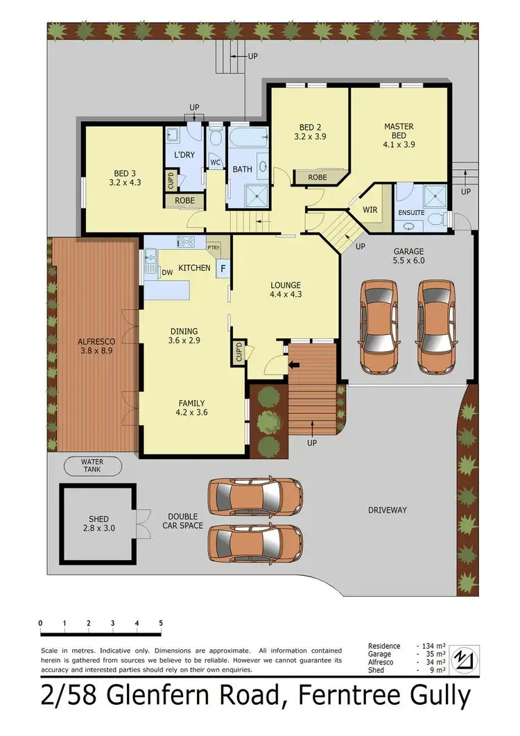 Floorplan of Homely unit listing, 2/58 Glenfern Road, Ferntree Gully VIC 3156