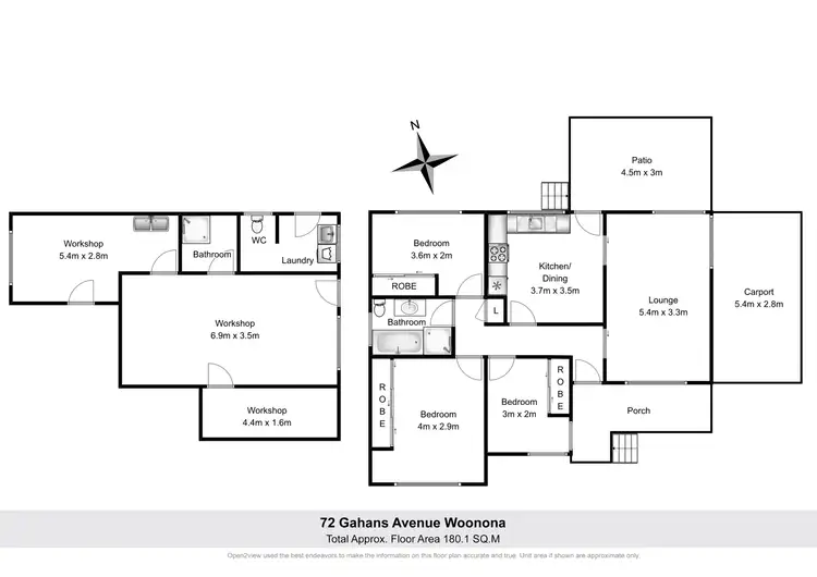 Floorplan of Homely house listing, 72 Gahans Avenue, Woonona NSW 2517