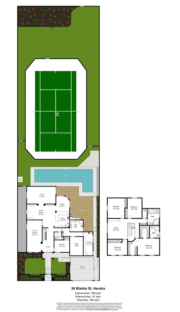 Floorplan of Homely house listing, 26 Blaikie Street, Hendra QLD 4011