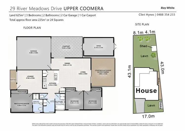Floorplan of Homely house listing, 29 River Meadows Drive, Upper Coomera QLD 4209
