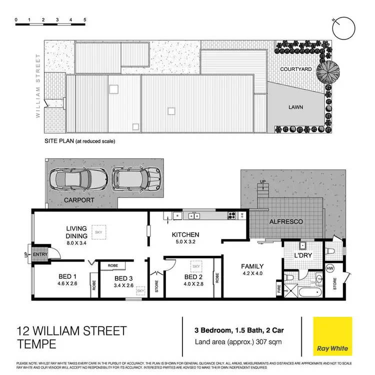 Floorplan of Homely house listing, 12 William Street, Tempe NSW 2044