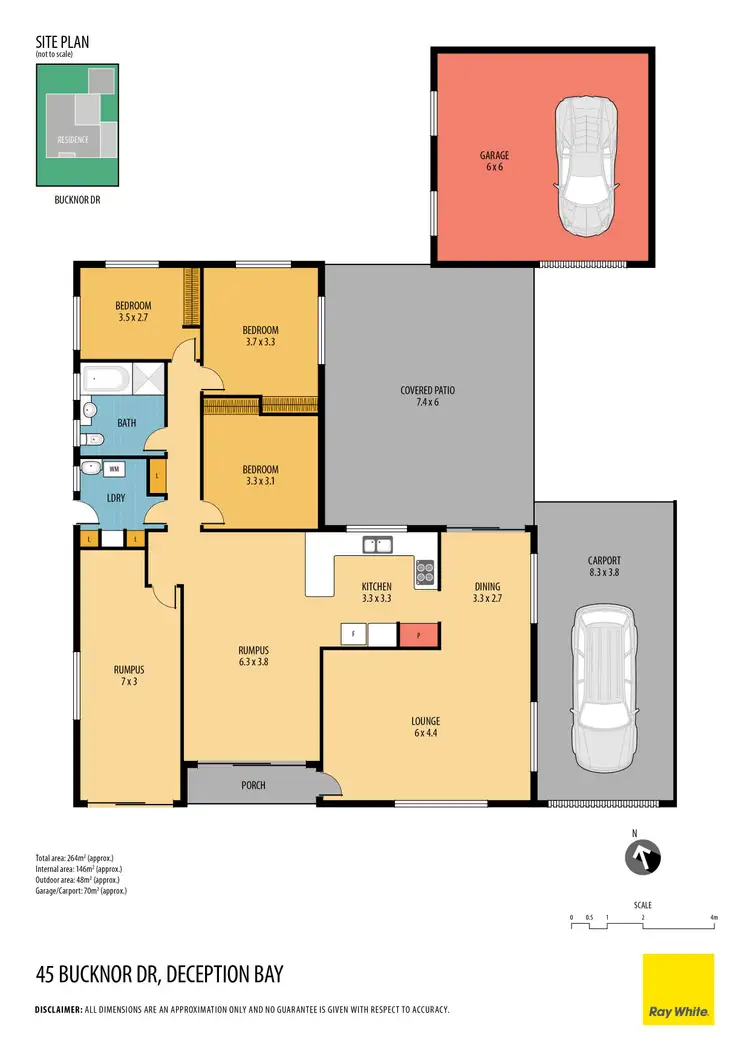 Floorplan of Homely house listing, 45 Bucknor Drive, Deception Bay QLD 4508