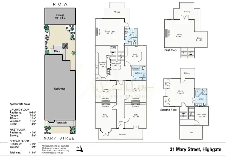 Floorplan of Homely house listing, 31 Mary Street, Highgate WA 6003