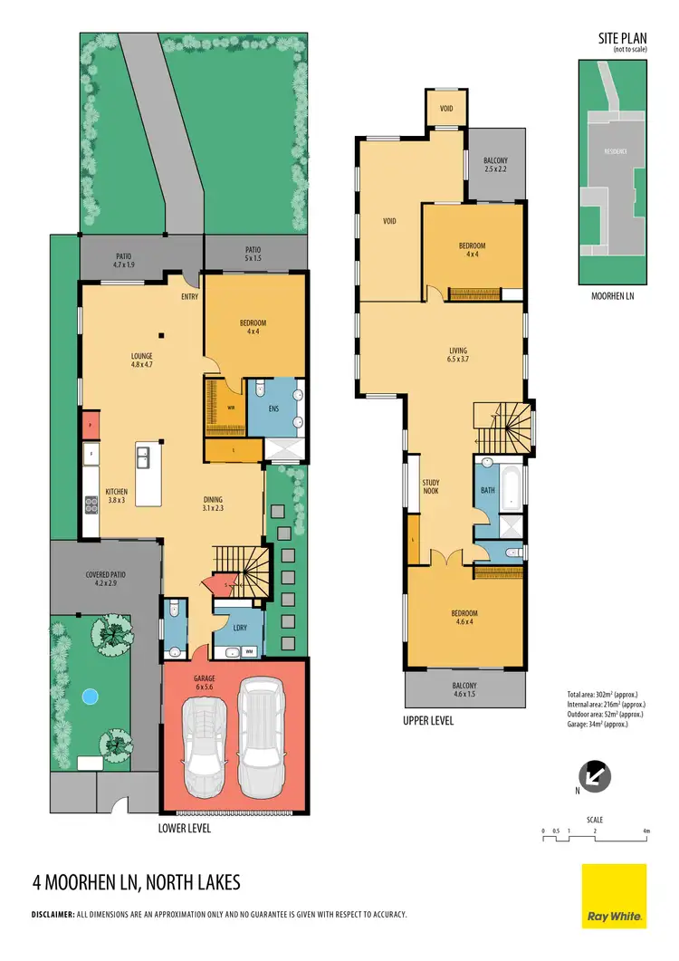 Floorplan of Homely house listing, 4 Moorhen Lane, North Lakes QLD 4509