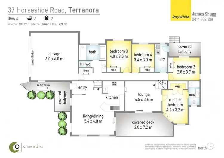 Floorplan of Homely house listing, 37 Horseshoe Road, Terranora NSW 2486