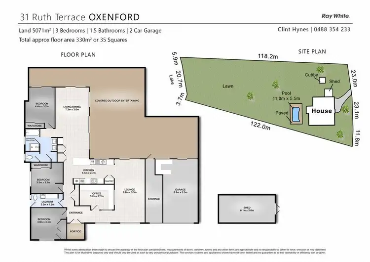 Floorplan of Homely house listing, 31 Ruth Terrace, Oxenford QLD 4210
