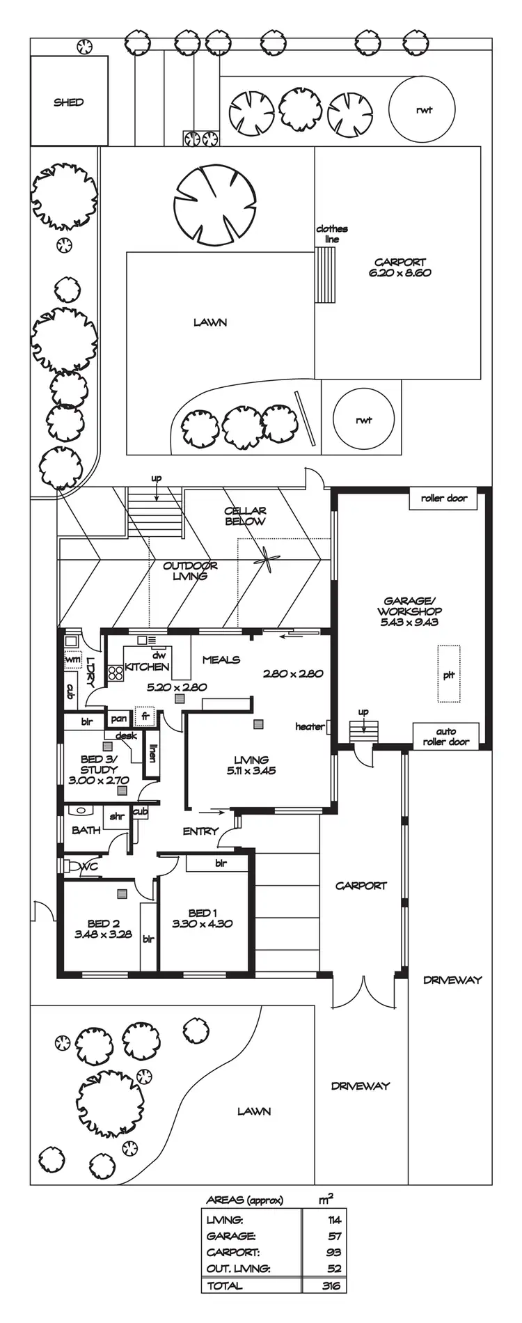 Floorplan of Homely house listing, 20 The Parade, Holden Hill SA 5088