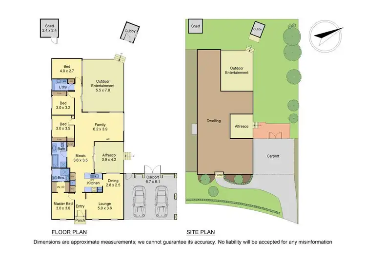Floorplan of Homely house listing, 12 Faraday Street, Boronia VIC 3155