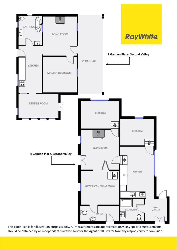 Floorplan of Homely house listing, 2 Gamlen Place, Second Valley SA 5204
