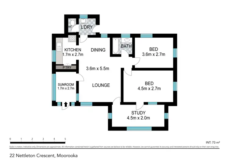 Floorplan of Homely house listing, 22 Nettleton Crescent, Moorooka QLD 4105