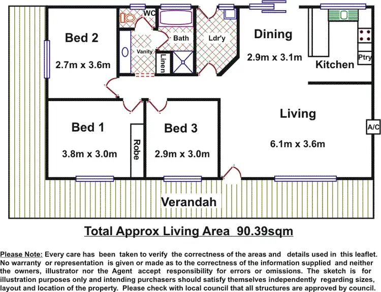 Floorplan of Homely house listing, 23 Stevens Drive, North Beach SA 5556
