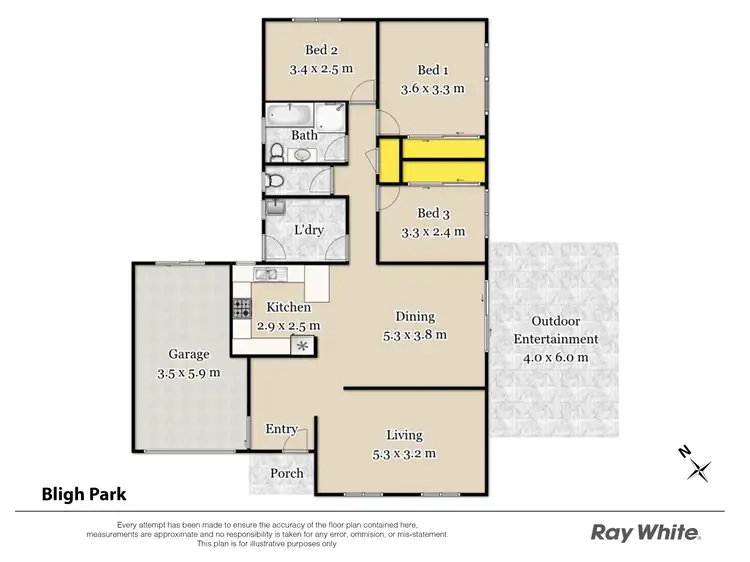 Floorplan of Homely house listing, 1/140 Colonial Drive, Bligh Park NSW 2756