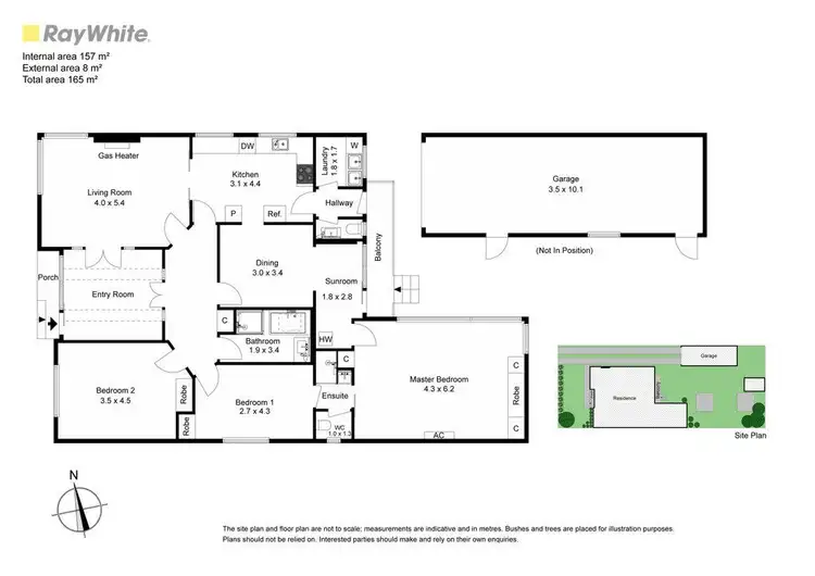 Floorplan of Homely house listing, 14 Leroux Street, Oakleigh VIC 3166