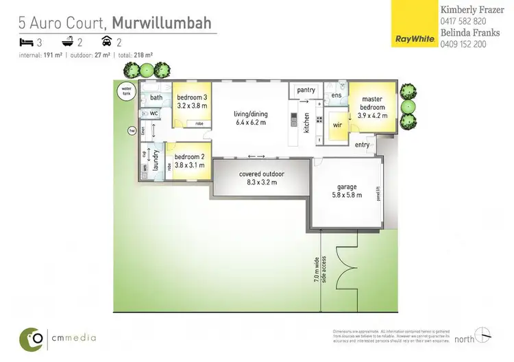 Floorplan of Homely house listing, 5 Auro Court, Murwillumbah NSW 2484