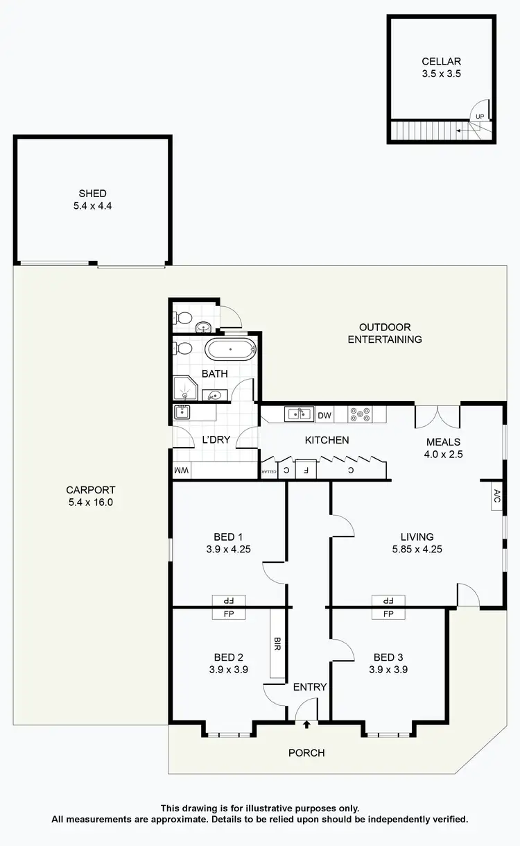 Floorplan of Homely house listing, 66 Henry Street, West Croydon SA 5008
