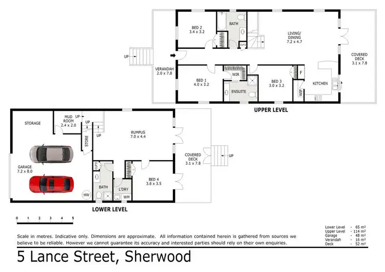 Floorplan of Homely house listing, 5 Lance Street, Sherwood QLD 4075