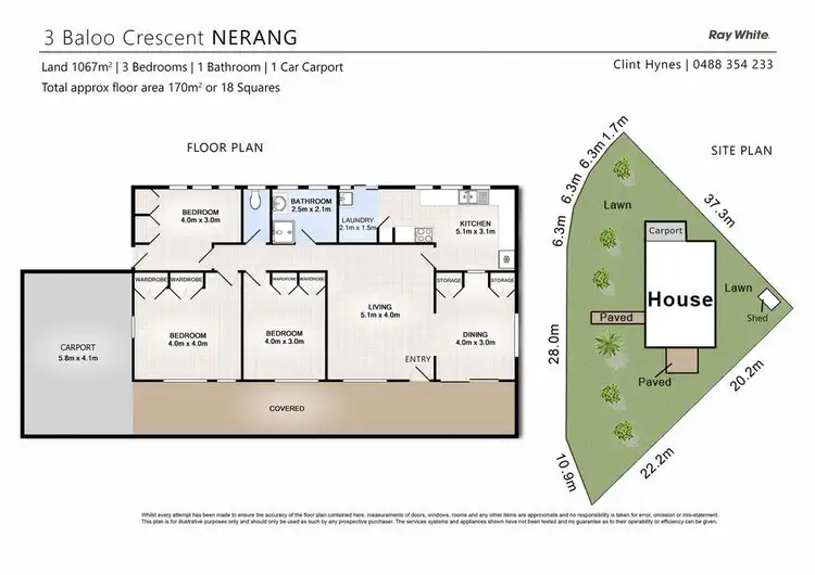 Floorplan of Homely house listing, 3 Baloo Crescent, Nerang QLD 4211
