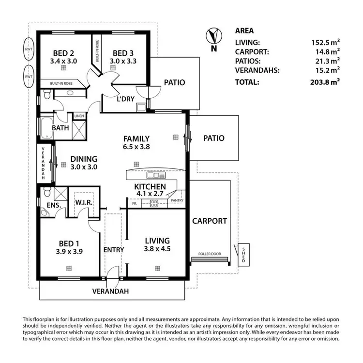 Floorplan of Homely house listing, 74 Barton Circuit, Mount Barker SA 5251