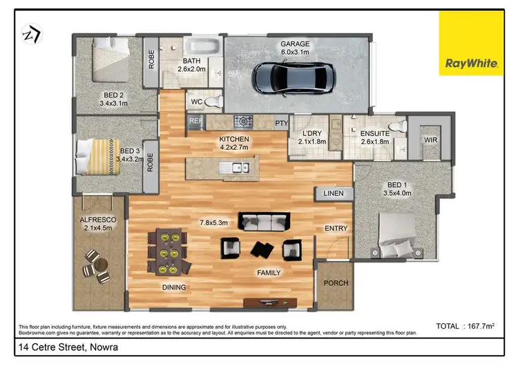 Floorplan of Homely house listing, 14 Centre Street, Nowra NSW 2541