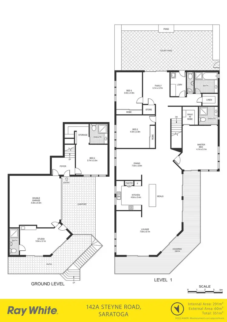 Floorplan of Homely house listing, 142a Steyne Road, Saratoga NSW 2251