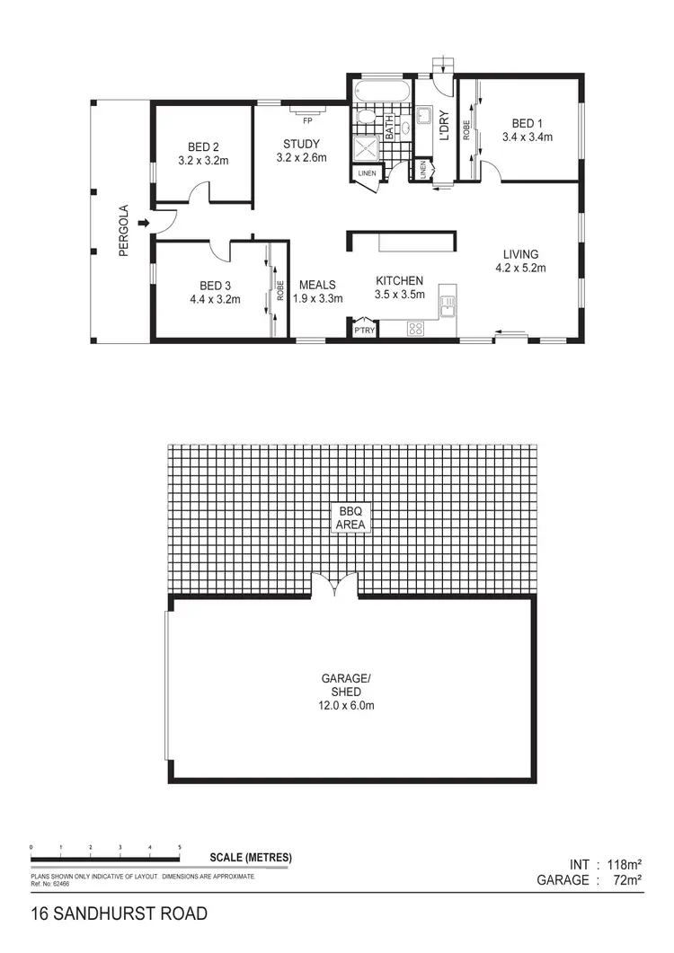 Floorplan of Homely house listing, 16 Sandhurst Road, California Gully VIC 3556